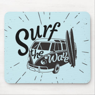 Surf The Wave Mouse Pad