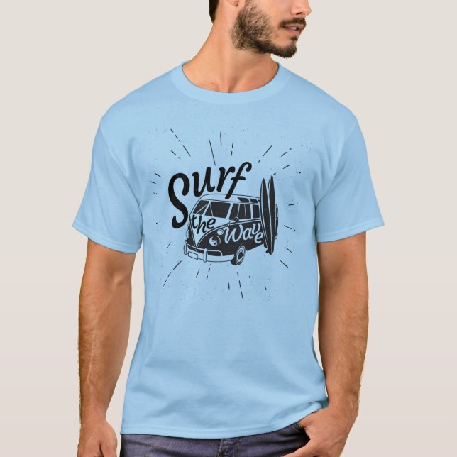 Surf The Wave T-Shirt (Front)