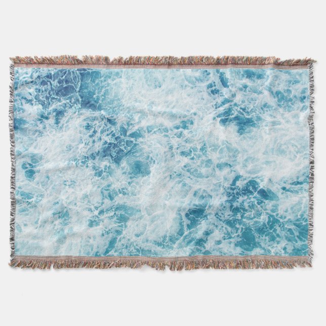 Surf Throw Blanket (Front)