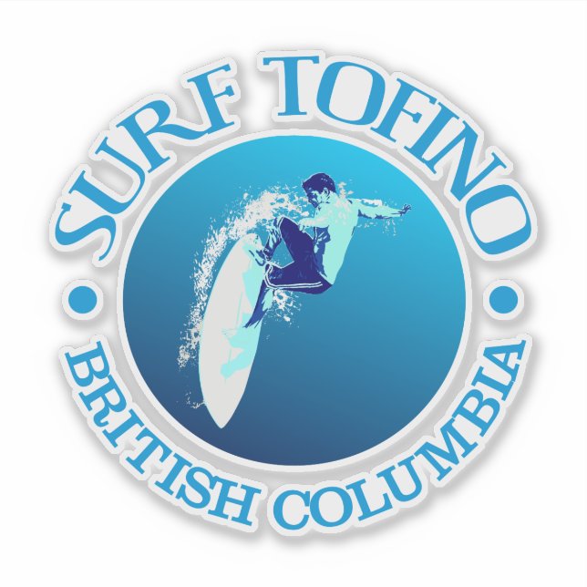 Surf Tofino Sticker (Front)