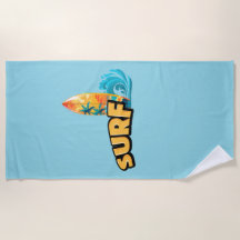 Surf Towel For Surf Lovers 