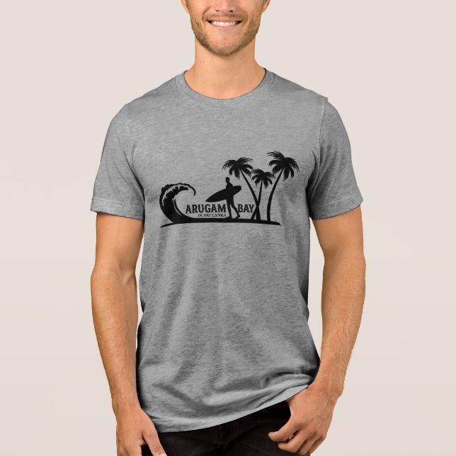 surf  Tri-Blend shirt (Front)