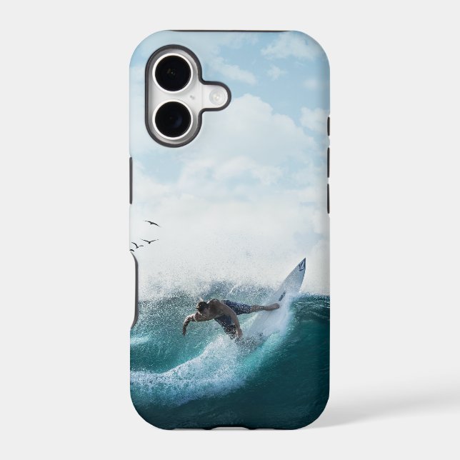 Surf up iphone case (Back)