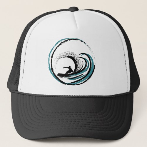 Surf up trucker hat