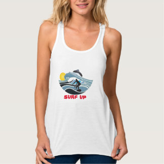 surf upT-Shirt Tank Top