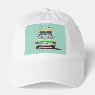 Surf Wagon Road Trip – Retro Beach Car Hat