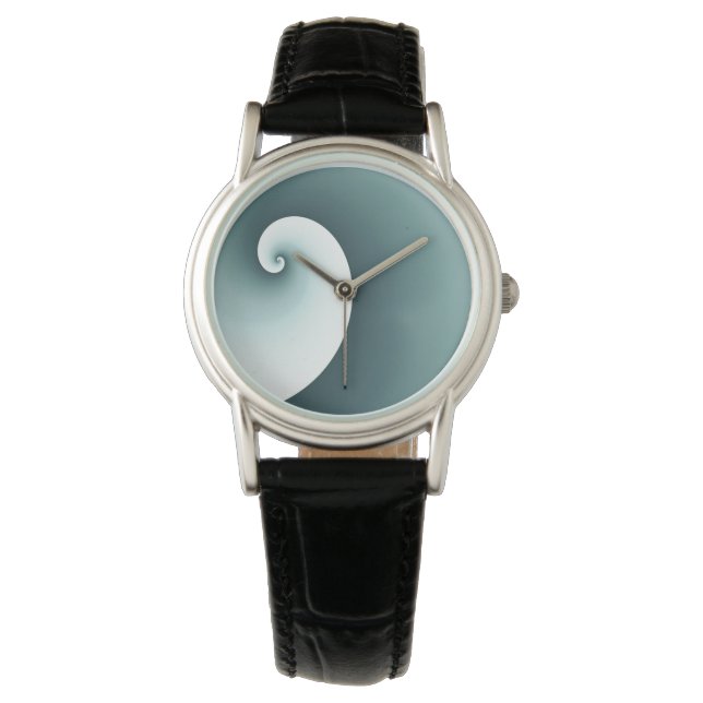 Surf Wave Teal Watch (Front)