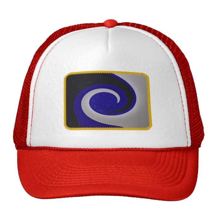 Surf waves surfer embroidered effect hat