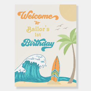 Surf Welcome Sign   Big One Welcome Sign