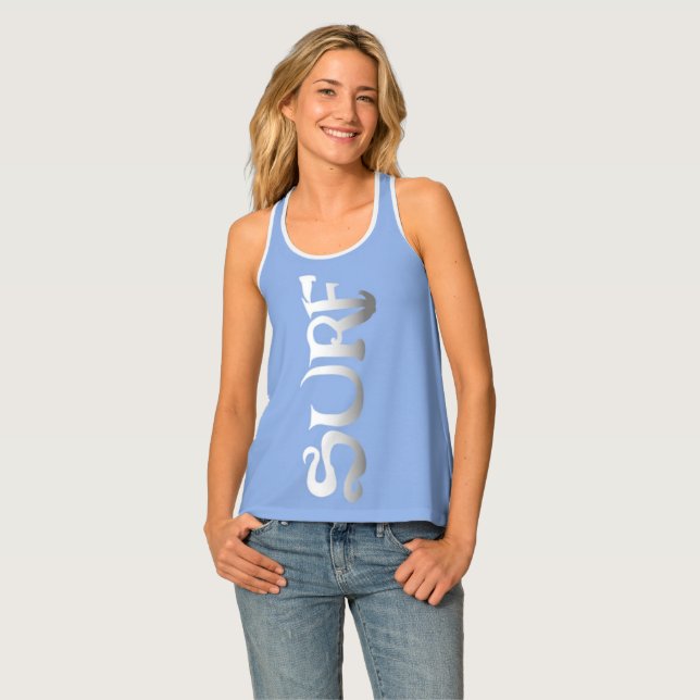 Surf women tank top (Front Full)