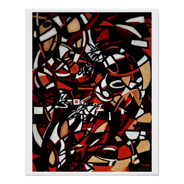 "Surface And Context",  Glossy Poster (Front)