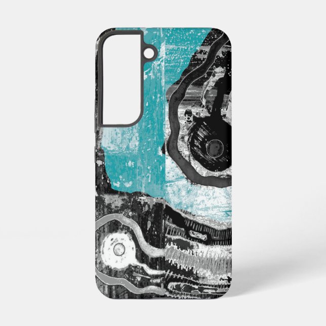 Surface Current – Abstract Flow & Structure Samsun Samsung Galaxy Case (Back)