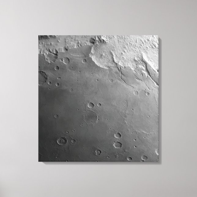 Surface of Mars 2 Canvas Print (Front)