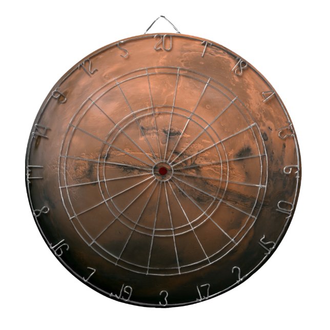 Surface of Mars (Martian Surface) (NASA) Dart Board (Front)