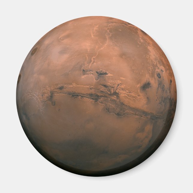 Surface of Mars (Valles Marineris) Magnet (Front)