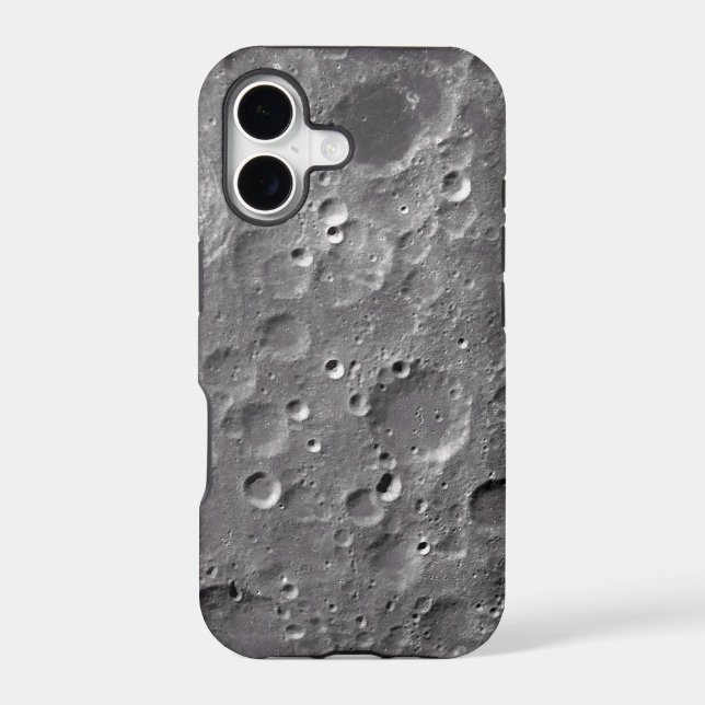 Surface of the Moon Iphone Case (Back)