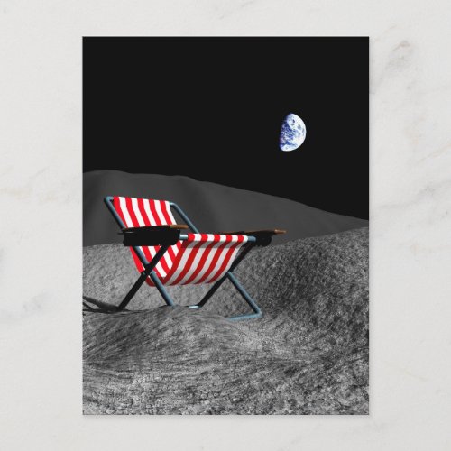 Surface of the Moon Postcard
