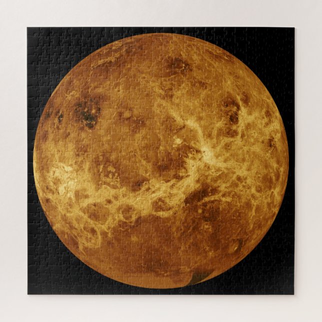Surface of the Planet Venus Jigsaw Puzzle (Vertical)