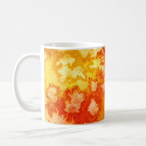 Surface of the Sun Abstract Coffee Mug