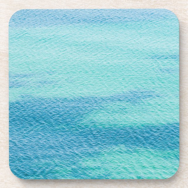 Surface sea water beverage coaster (Front)