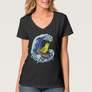 Surfbirbing Parrot I Yellow Parrotlet T-Shirt