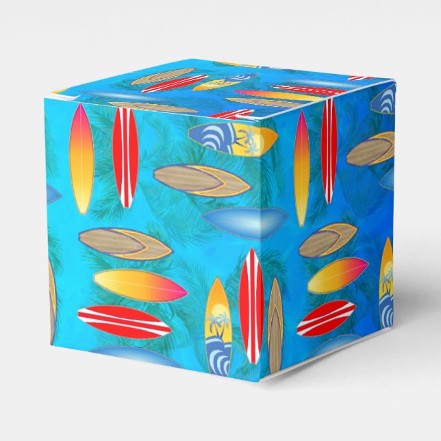 Surfboads Favor Boxes (Front Side)