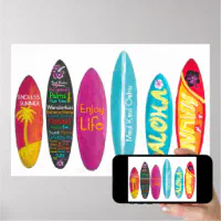 Fashion Surfboard - France I Art: Canvas Prints, Frames & Posters