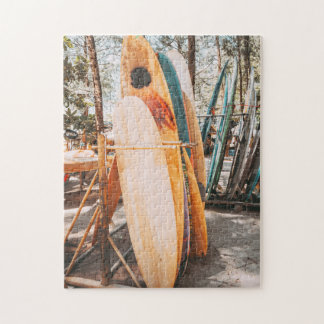 Surfboard Beach Jigsaw Puzzle