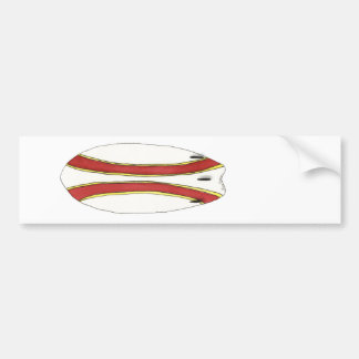 Surfboard Bumper Sticker