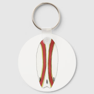 Surfboard Keychain