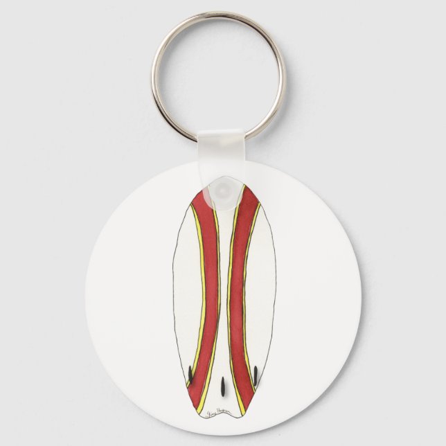 Surfboard Keychain (Front)