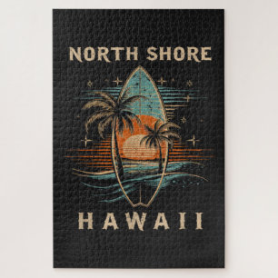 Surfboarder North Shore Hawaii  Jigsaw Puzzle