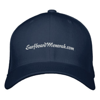 SurfboardMenorah.com Embroidered Baseball Cap