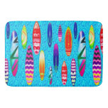 Surfboards 1 Bath Mats at Zazzle