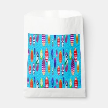 Surfboards 1 Favor Bag by Ronspassionfordesign at Zazzle