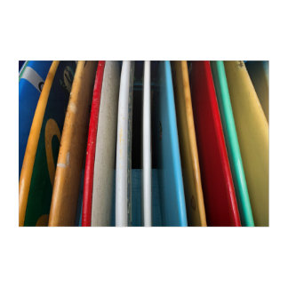 Surfboards Acrylic Print