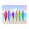Surfboards Beach Postcard