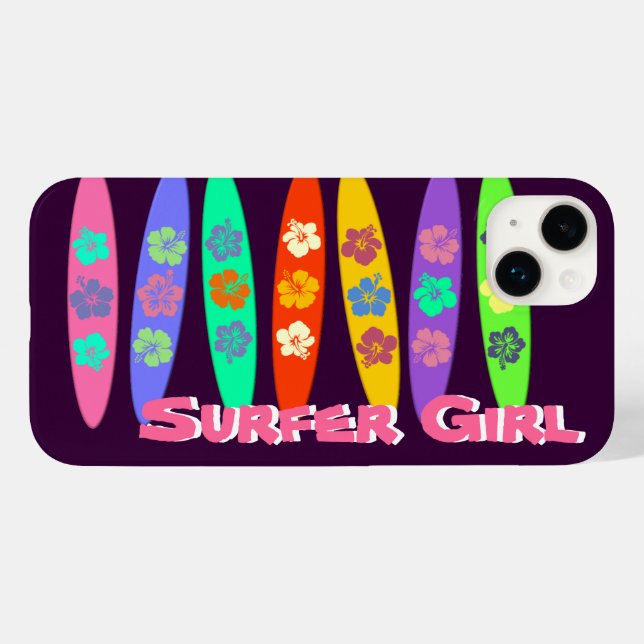 Surfboards Case-Mate iPhone Case (Back (Horizontal))