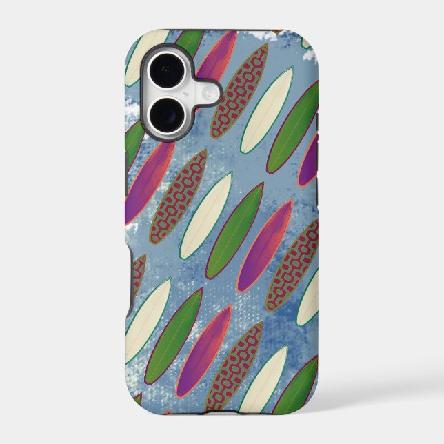 surfboards color pattern Case-Mate iPhone case (Back)