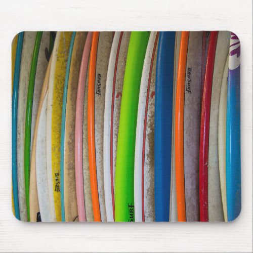 Surfboards For Rent Photo On A Mousepad