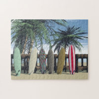 SurfBoards jigsaw Puzzle