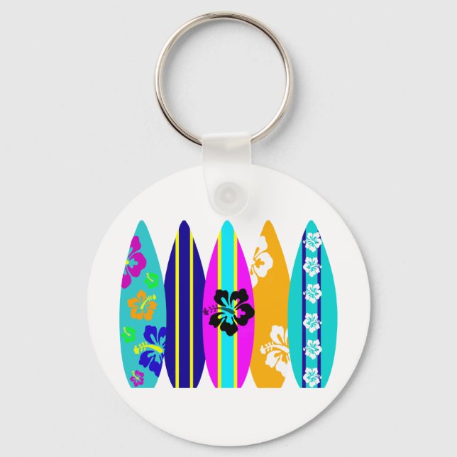Surfboards Keychain (Front)
