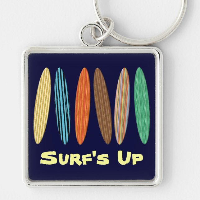 Surfboards Keychain (Front)