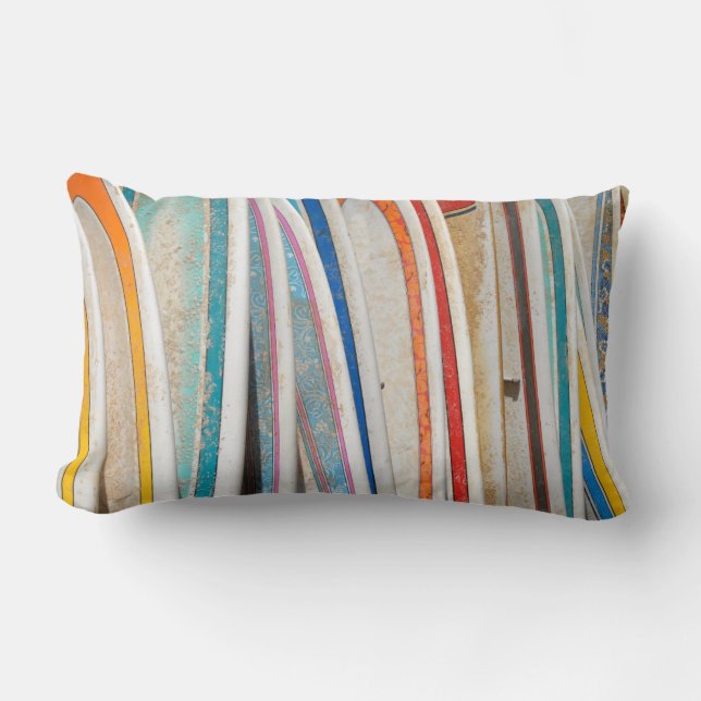 Surfboards Lumbar Pillow (Front)