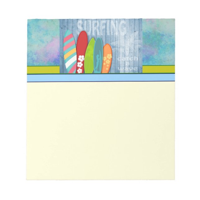 Surfboards Notepad (Front)