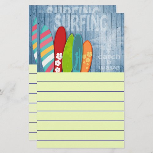 Surfboards Stationery