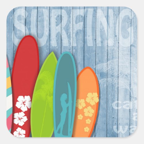 Surfboards Sticker
