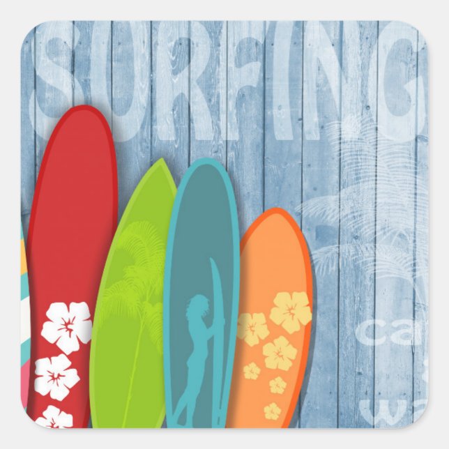 Surfboards Sticker (Front)