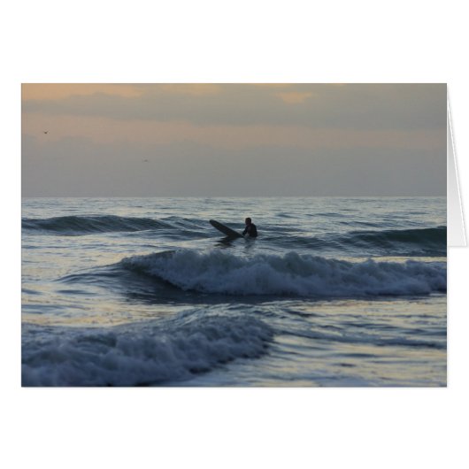 Surfer Awaits Cards (Front Horizontal)