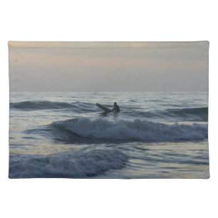 Surfer Awaits Placemat